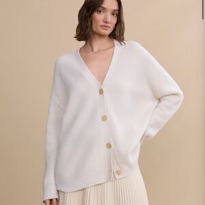 Jenni Kayne Women's White Cashmere Cocoon